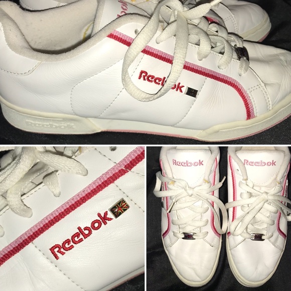 Reebok Shoes - New Item!! Reebok leather  tennis sneakers 8 1/2